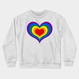 Hart Rainbow Crewneck Sweatshirt